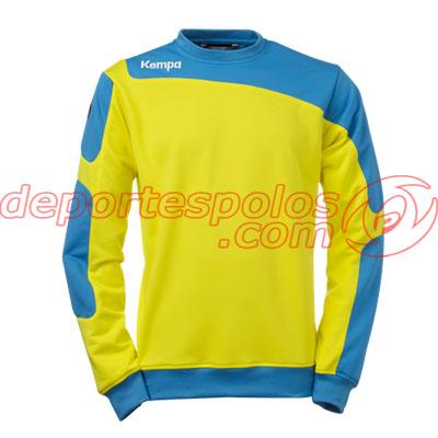 Foto jersey/kempa:tribute gk top m lime/kempa blue