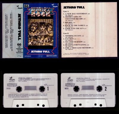 Foto Jethro Tull - Spain Cassette Chrysalis 1982 - Historia De La Musica Rock 66