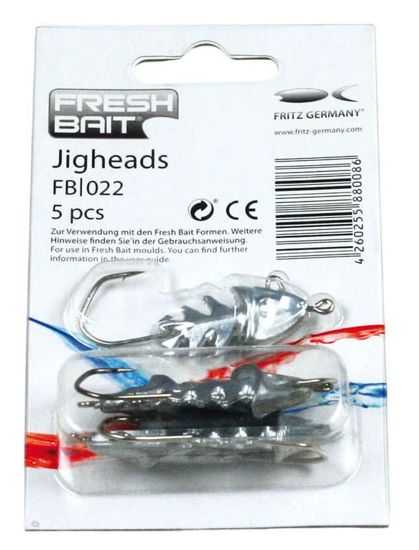 Foto jighead fresh bait - funda de 5 jighead