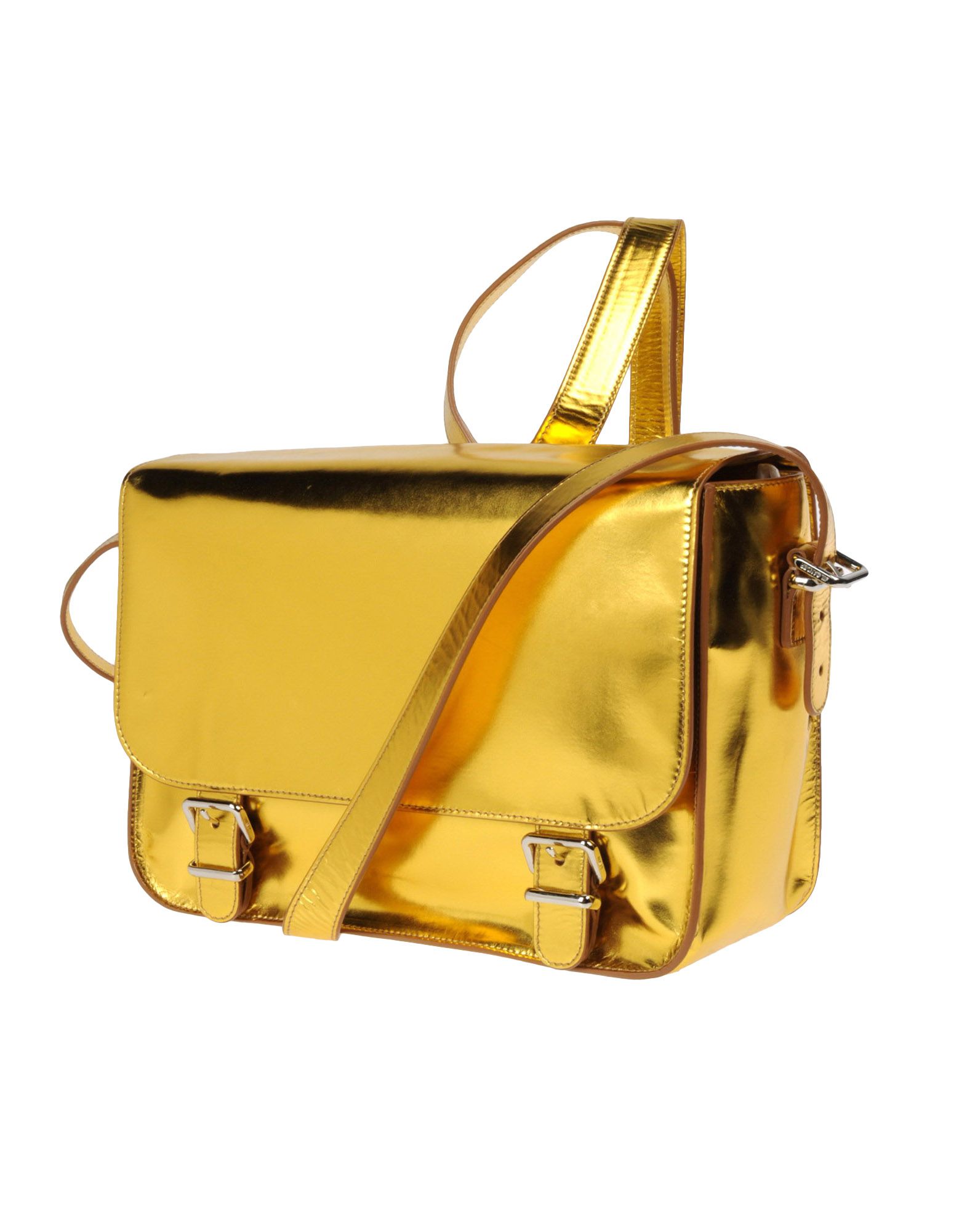Foto Jil Sander Navy Mochilas Mujer Oro