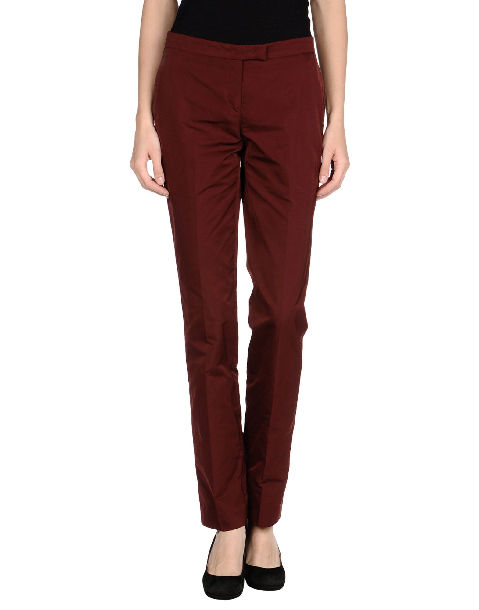 Foto Jil Sander Pantalones Mujer Burdeos