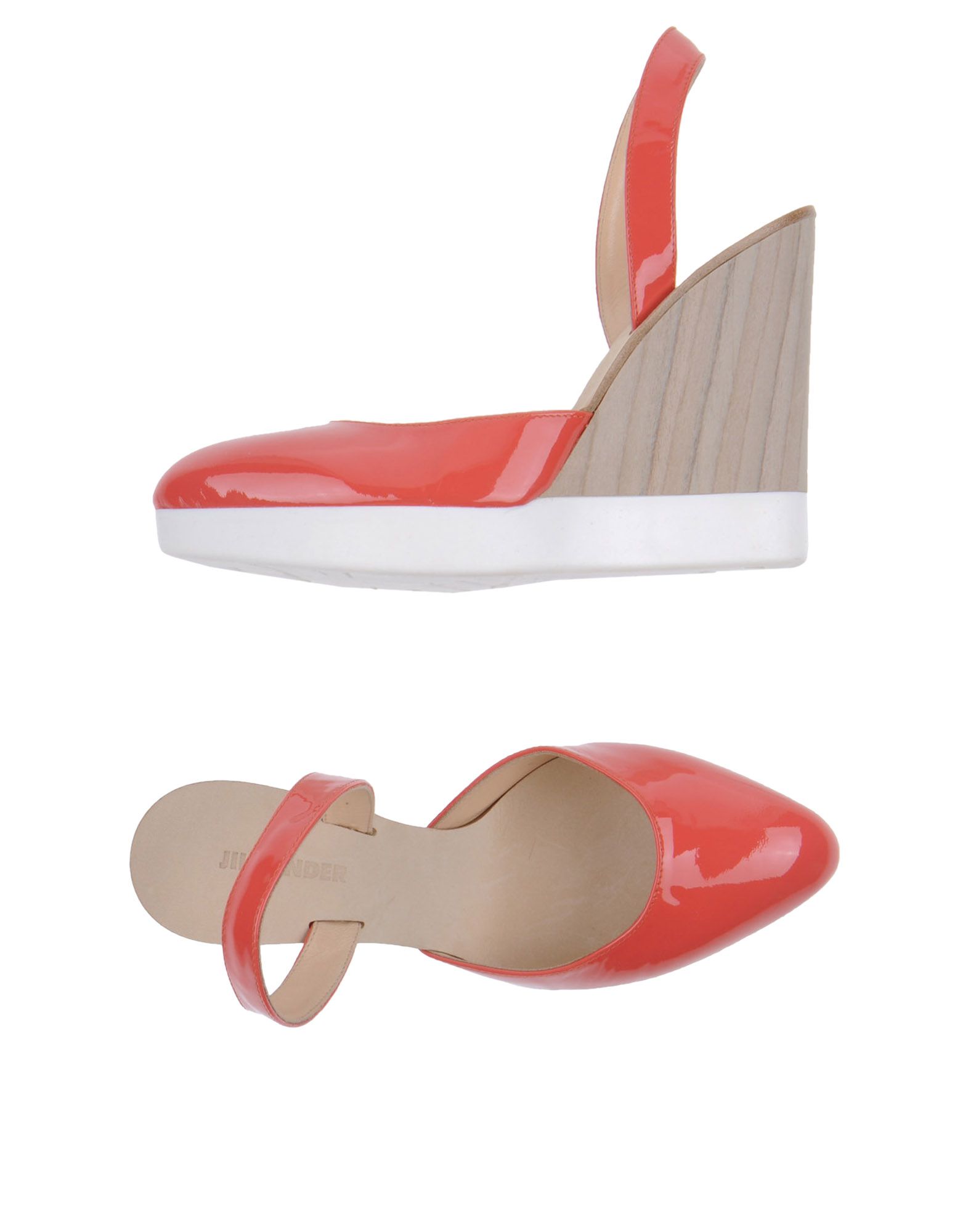 Foto Jil Sander Plataformas Mujer Coral