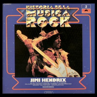 Foto Jimi Hendrix - Spain Lp Polydor 1981 - Excellent - Historia De La Musica Rock 2