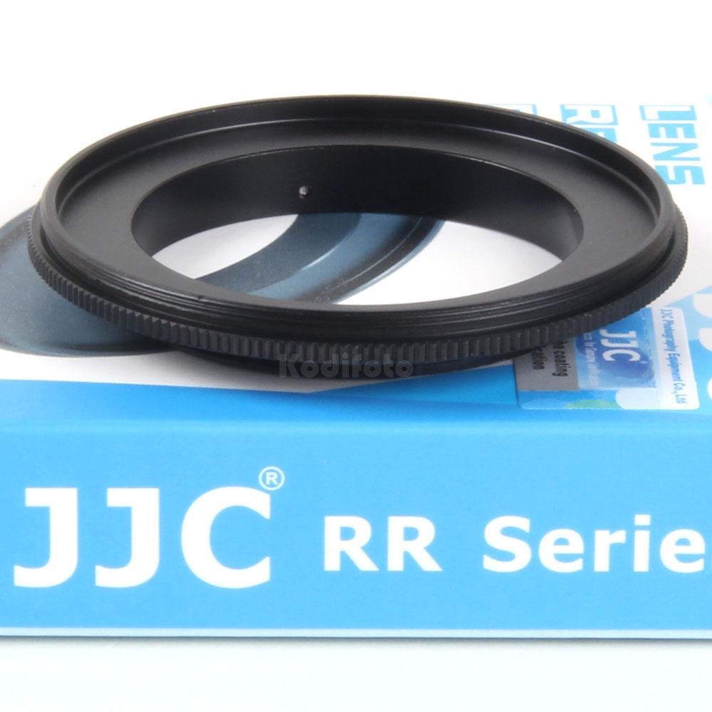Foto JJC RR-AI Anillo Adaptador Inversor Macro Objetivos lentes Nikon 58mm