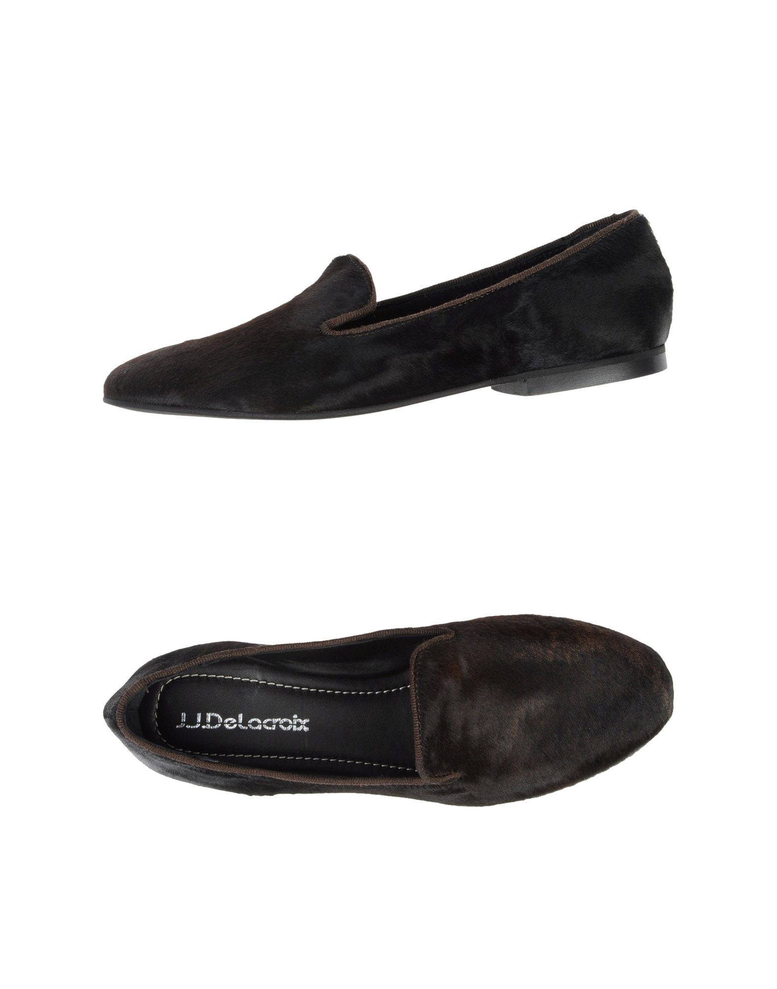Foto J.J.Delacroix Mocasines Mujer Café