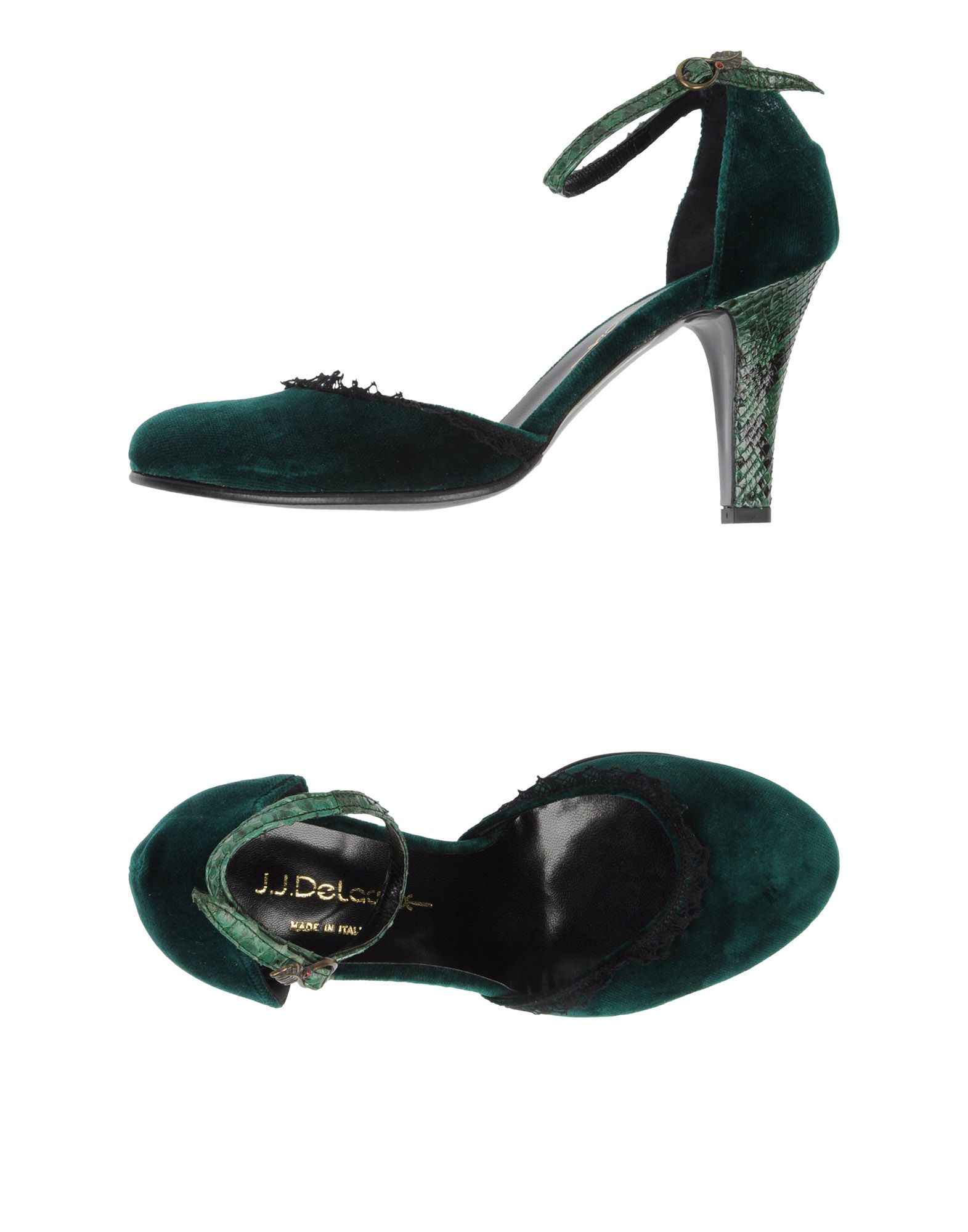 Foto J.J.Delacroix Zapatos De SalóN Mujer Verde