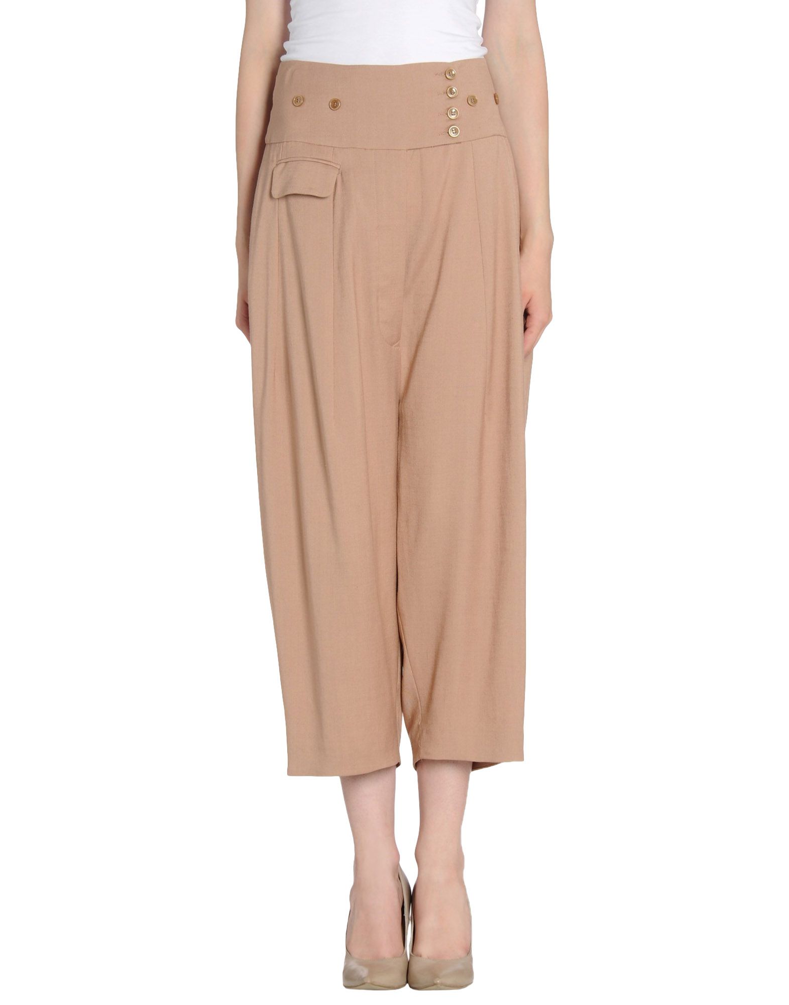 Foto John Galliano Pantalones Harem Mujer Carne
