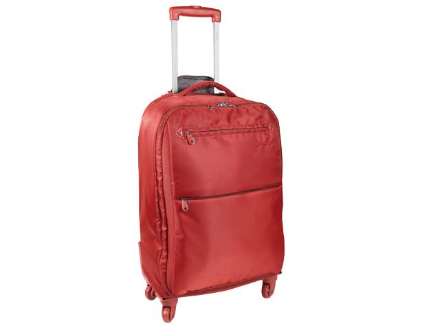 Foto John Travel Nylon Rojo. Trolley 60