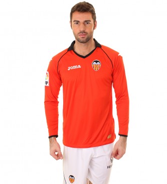 Foto Joma . Camiseta 3ª Equipacion VALENCIA C.F. naranja-Manga larga-