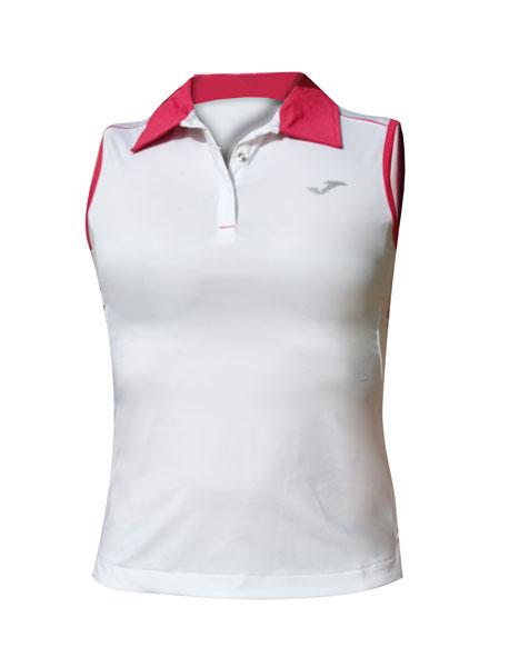 Foto Joma Polo Tenis sm BlancoFucsia