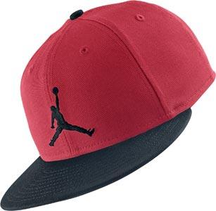 Foto Jordan True Jumpman Snapback gorra rojo negro