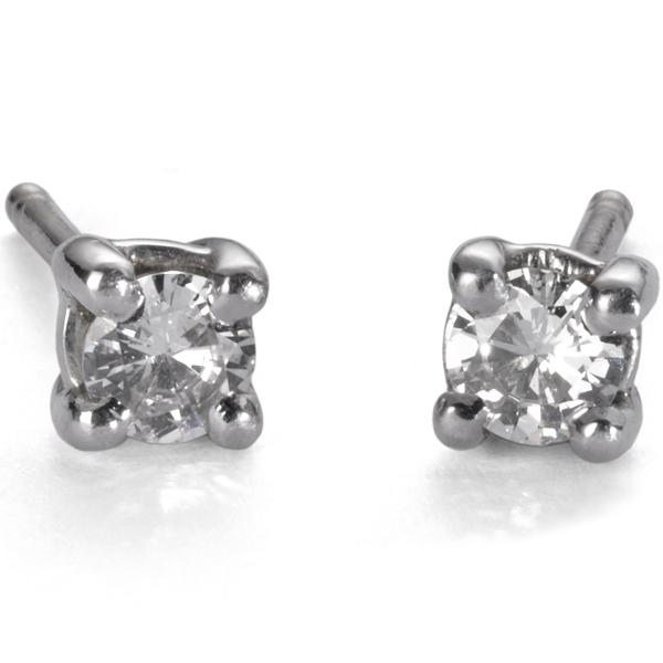 Foto joyas oro pendientes diamantes - mujer