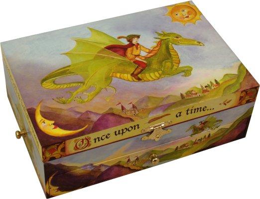 Foto Joyero Musical con Dragón