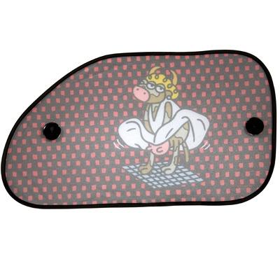 Foto Juego 2 cortinillas Kukuxumusu Pepita m rosa/negro