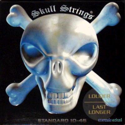 Foto juego cuerdas eléctrica skulls 10-46 standard line