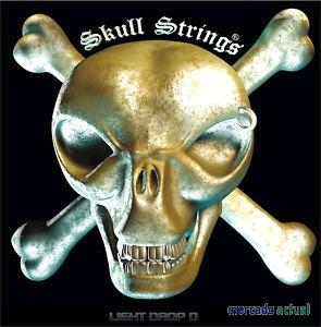 Foto juego cuerdas eléctrica skulls 9-48 drop line