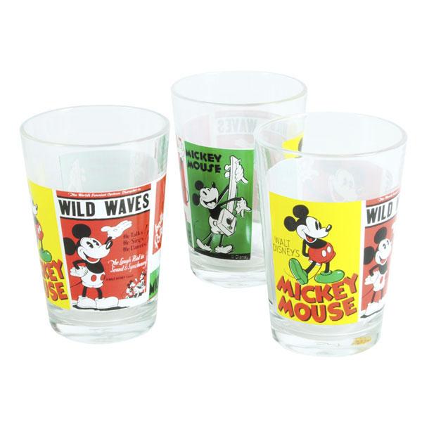 Foto Juego de 3 vasos de agua Disney Mickey