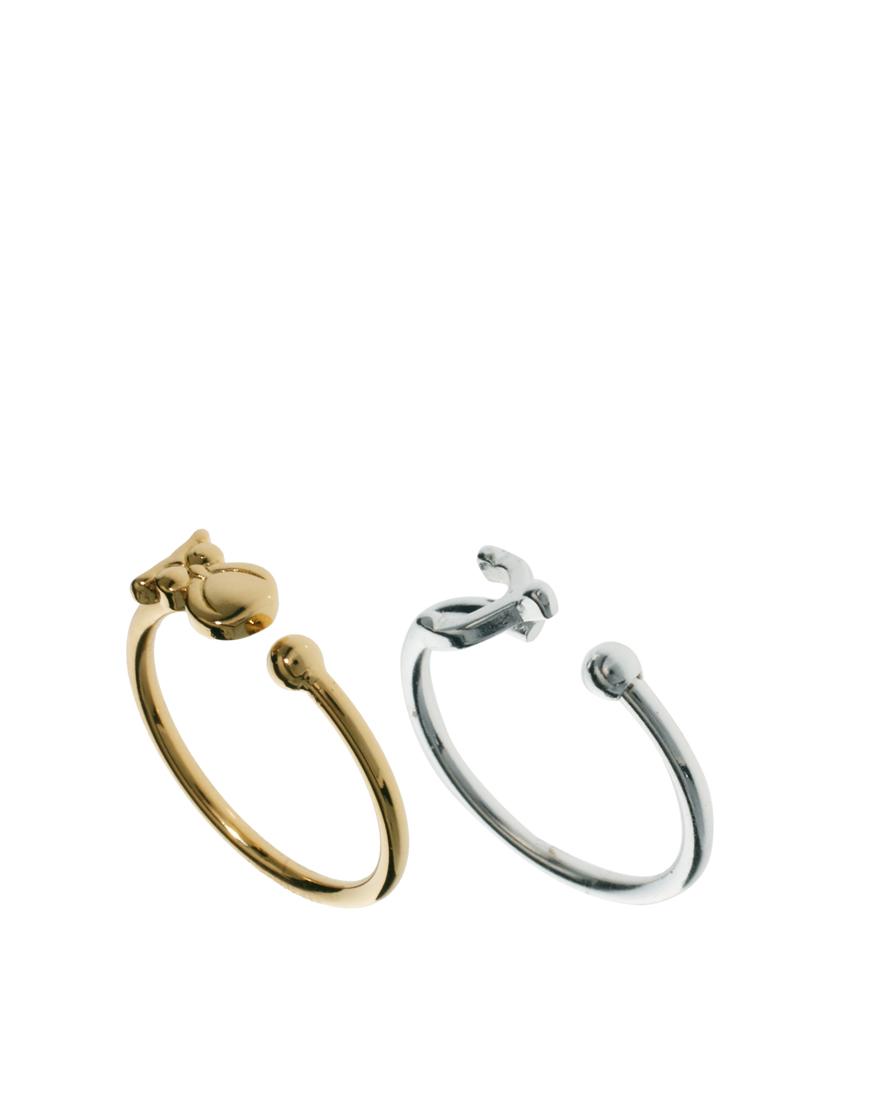 Foto Juego de anillos Wise Wishes de My Kitsch Mix metal