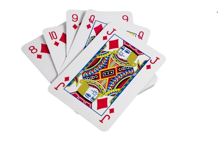 Foto Juego de cartas gigante