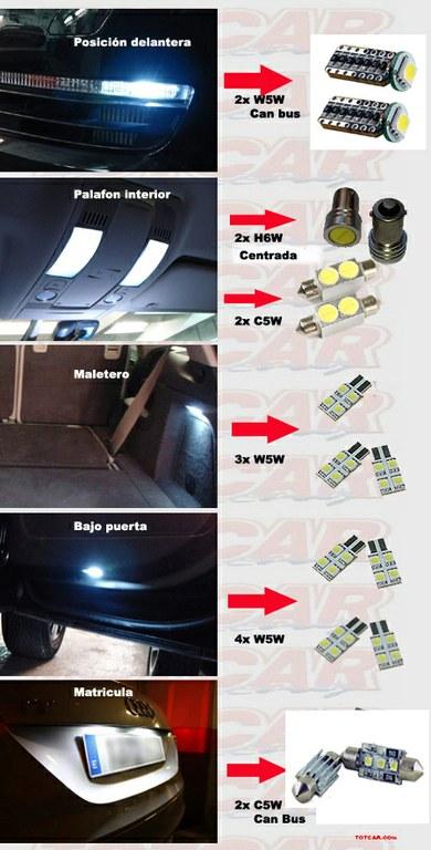 Foto Juego de leds para audi q7