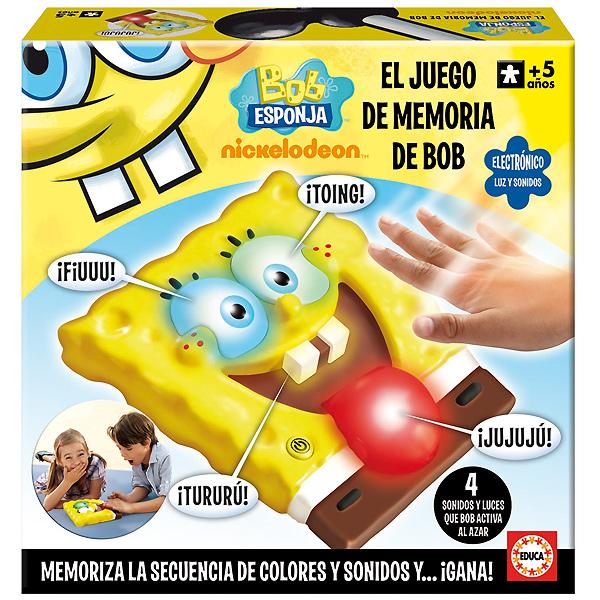 Foto Juego de memoria de Bob Esponja Educa Borrás