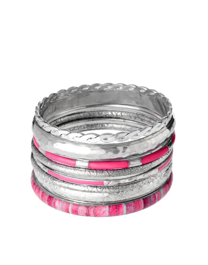 Foto Juego de pulseras de Pieces Rosa