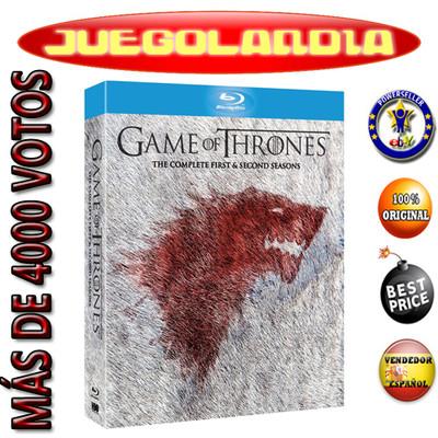 Foto Juego De Tronos  Temporadas 1 Y 2 Pack Blu Ray Game Of Thrones Nuevo En Español