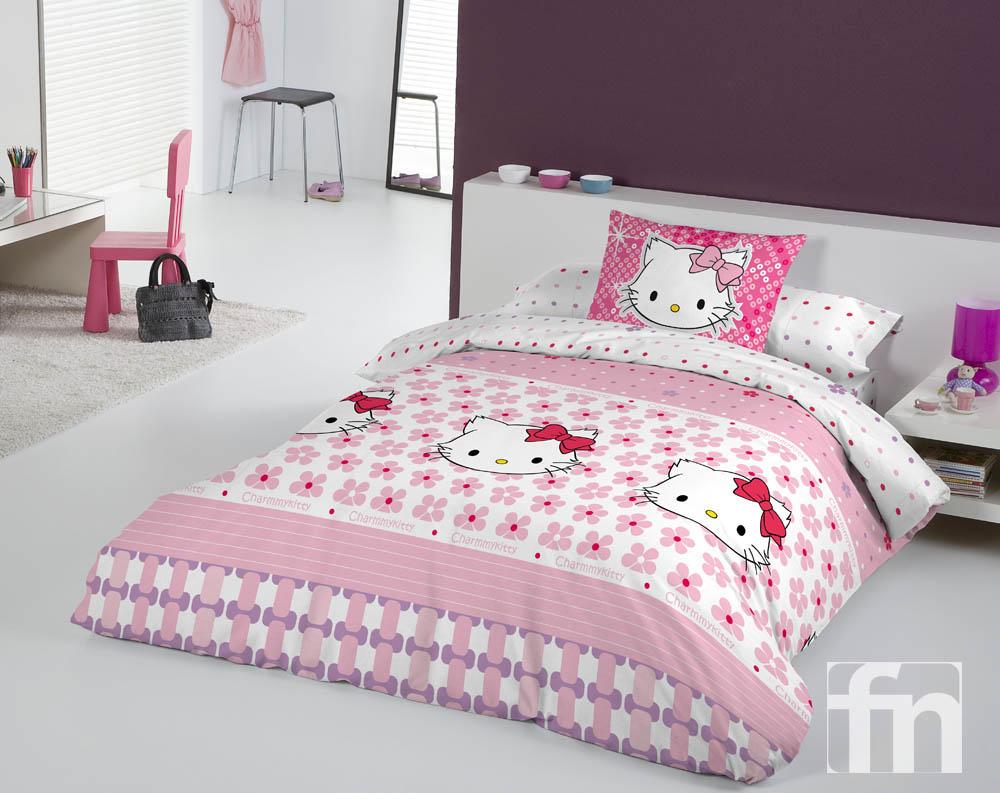 Foto Juego Funda Nordica Infantil Charmmy Kitty Miss Pink