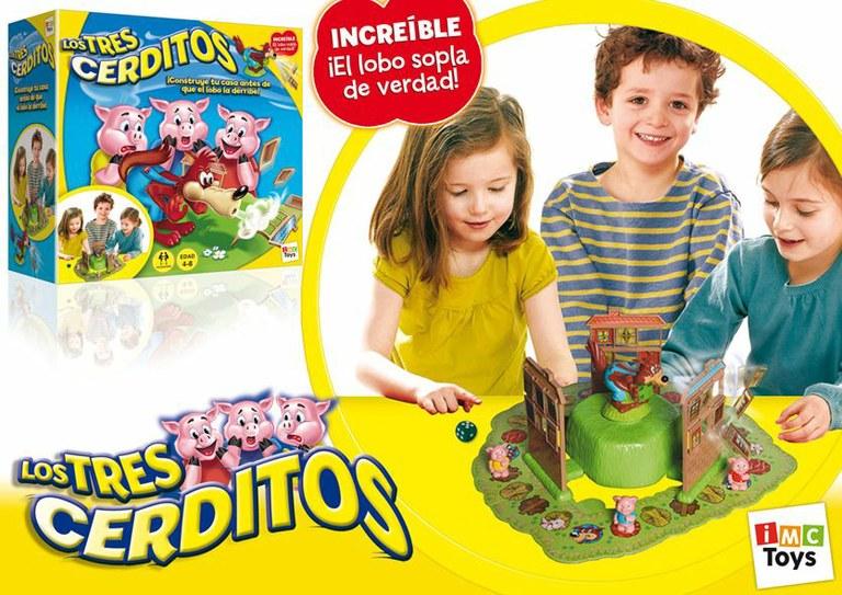 Foto Juego los 3 cerditos de imc