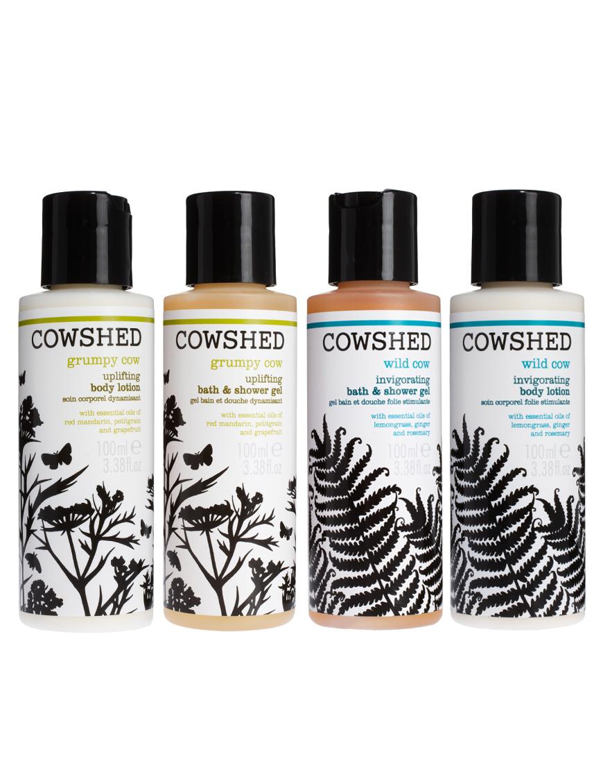 Foto Juego mini de baño y cuerpo de viaje de Cowshed Set de baño de viaje