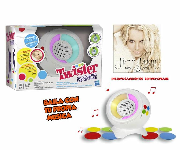 Foto Juego twister dance de hasbro
