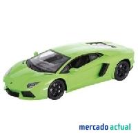 Foto juguete coche platinet rc lamborghini verde