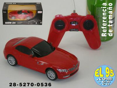 Foto juguete coche radio control rc bmw z4 color rojo