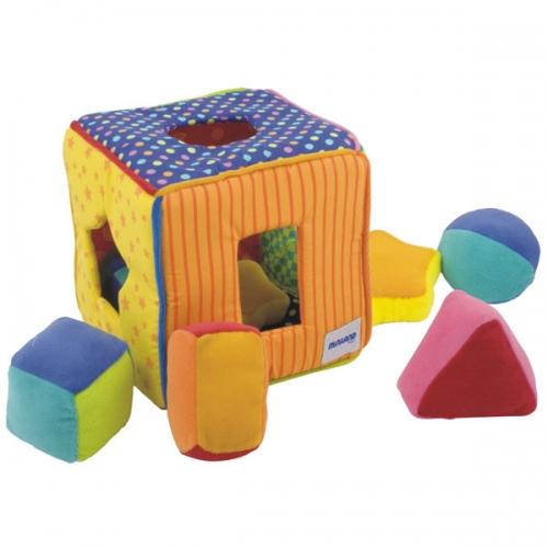 Foto Juguete cubo formas blandito miniland