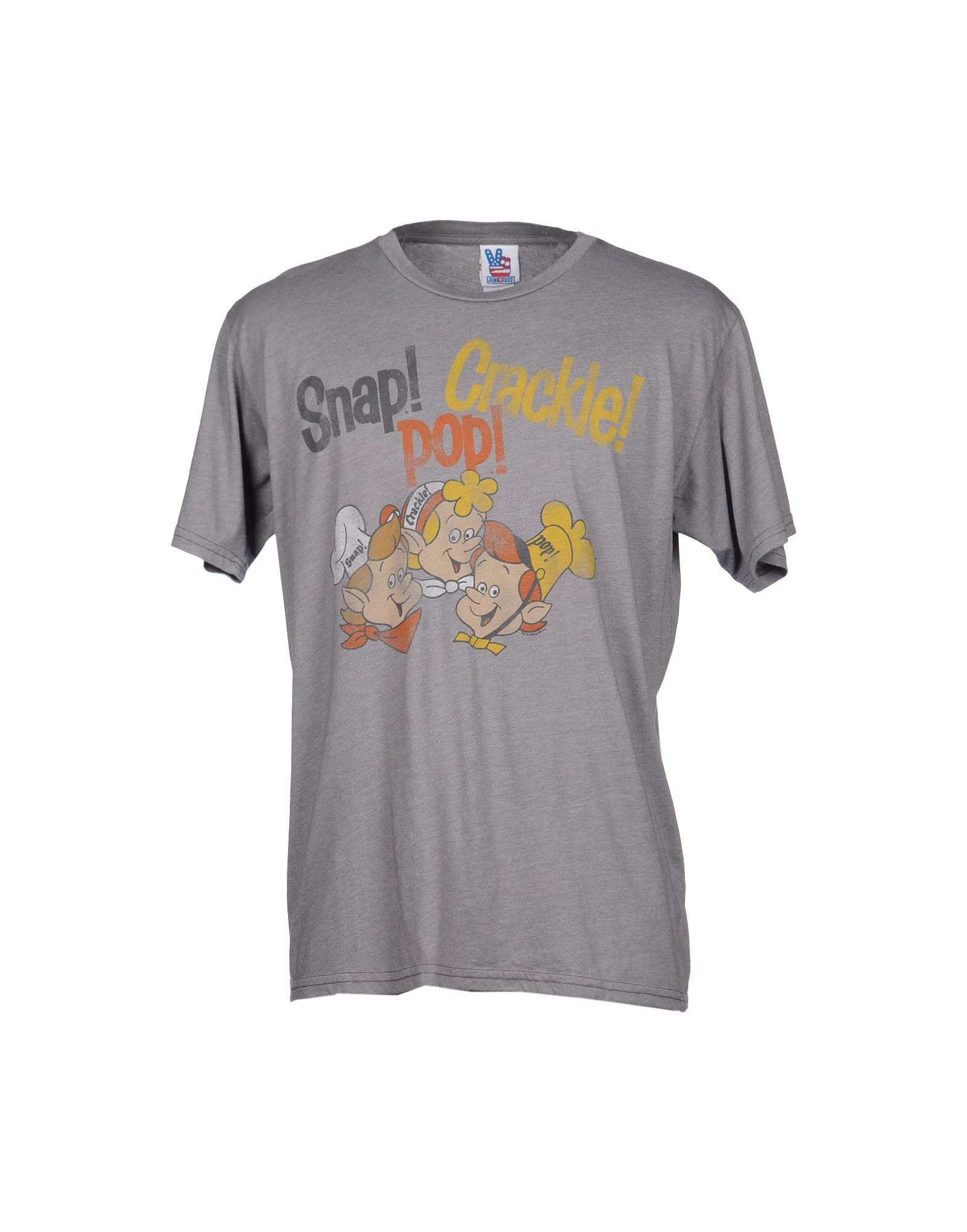 Foto junk food camisetas de manga corta
