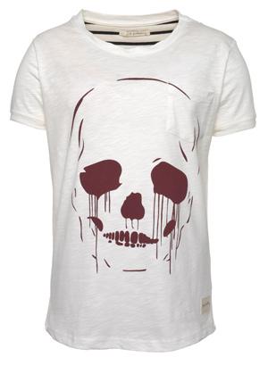 Foto Just Junkies Skelator T-Shirt Off White S - Camiseta,T-Shirts