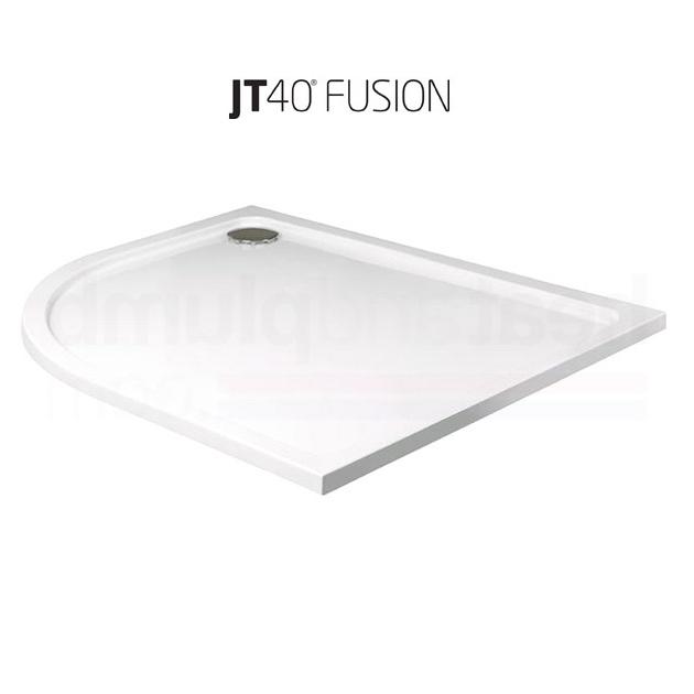 Foto Just Trays Jt40 Fusion Offset Quadrant Shower Trays Free Delivery - Ju