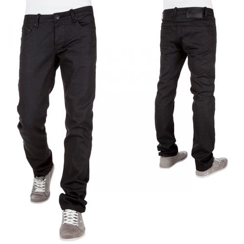 Foto Justing Jeans oscuro Days Jeans negro Coated talla W 34 (aprox. 90cm)