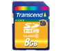 Foto JVC GR-MC200US Memoria Flash 8GB Tarjeta 150x (Class 6) TS8GSDHC150