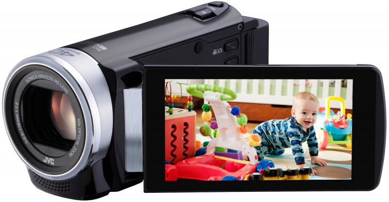 Foto JVC GZ-E205BEU soporte de videocámara