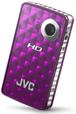 Foto Jvc® Picsio Gc-fm1 Purple Videocámara Sd Full Hd