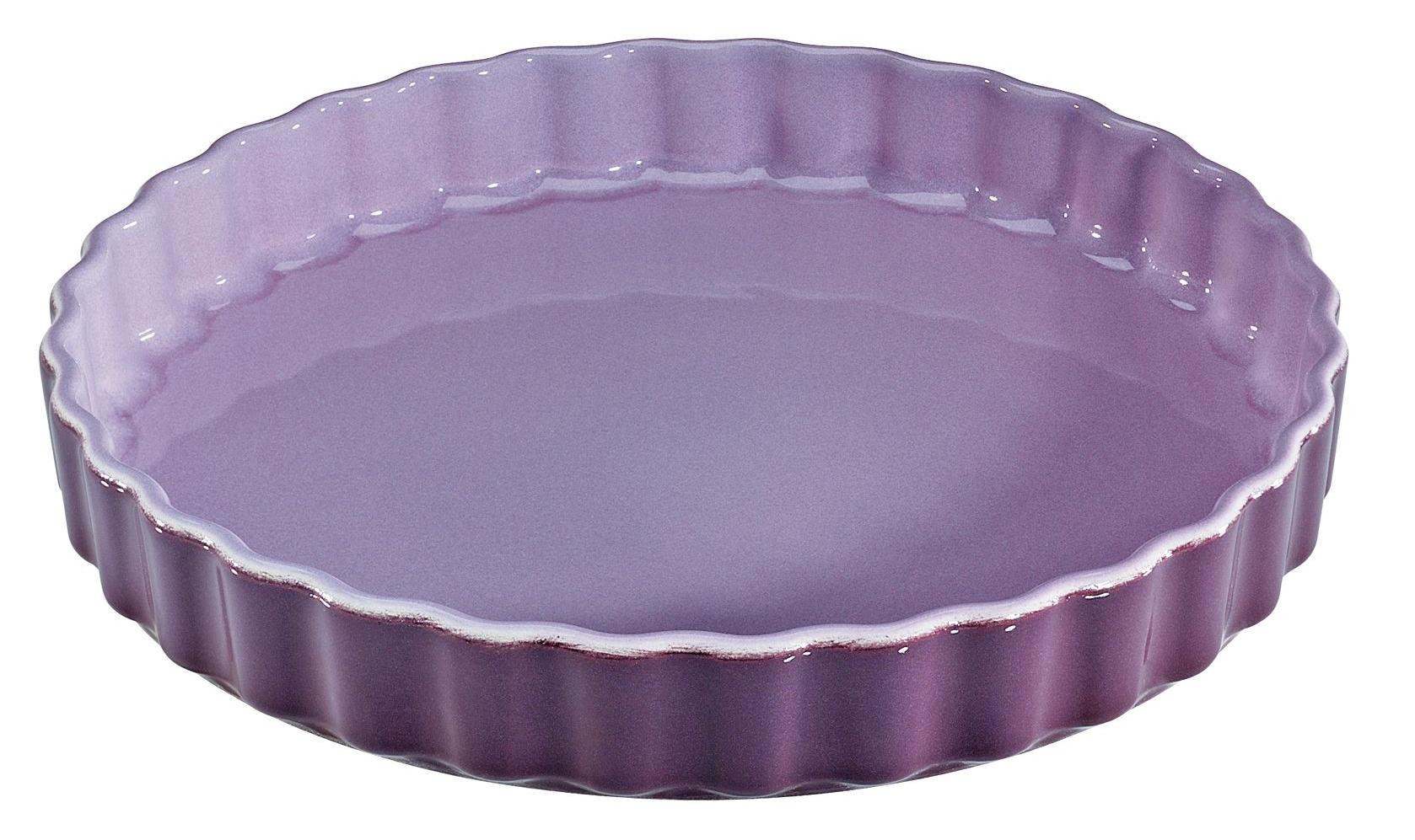Foto Küchenprofi Forma para tartas Elsass, cerámica, 28 cm, ciruela/malva