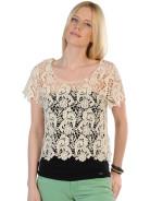 Foto kaffe Sally Camiseta perla arena