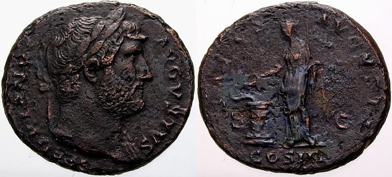 Foto Kaiserliche Prägungen As 125/128, Rom