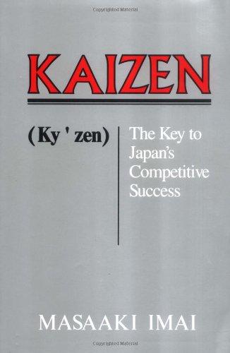 Foto Kaizen: The Key to Japan's Competitive Success