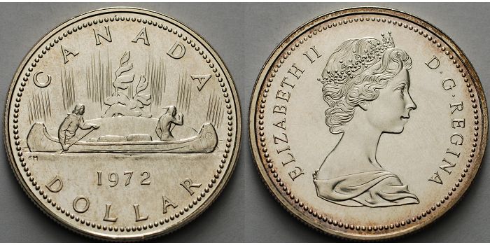 Foto Kanada 1 $ 1972