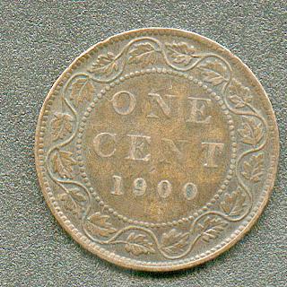 Foto Kanada 1 Cent 1900