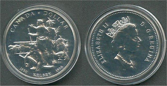 Foto Kanada 1 Dollar 1990