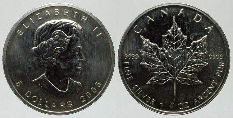 Foto Kanada 5 Dollar 2006