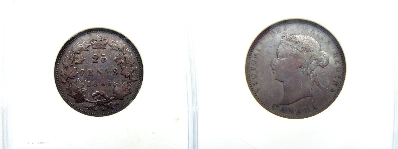 Foto Kanada cent 1885